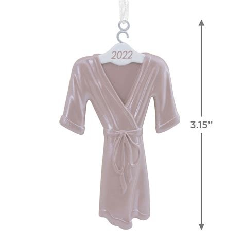 Bridesmaid Robe Dated 2022 Tree Trimmer Ornament