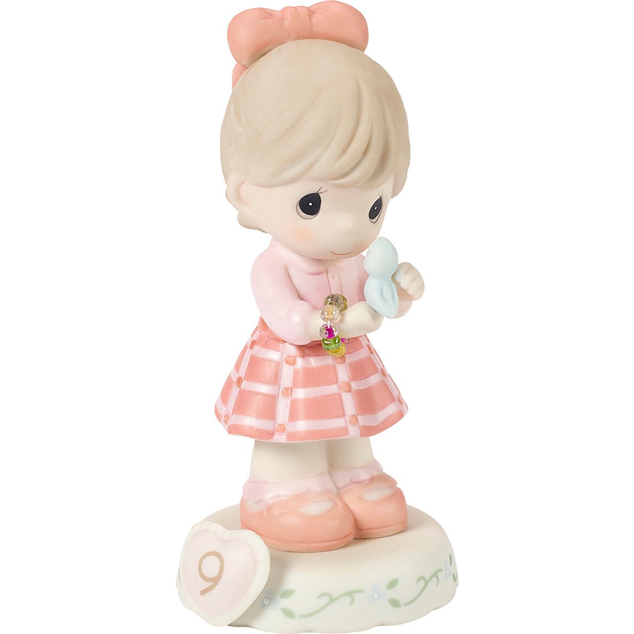Brunette Girl With Bracelet Age 9 Figurine