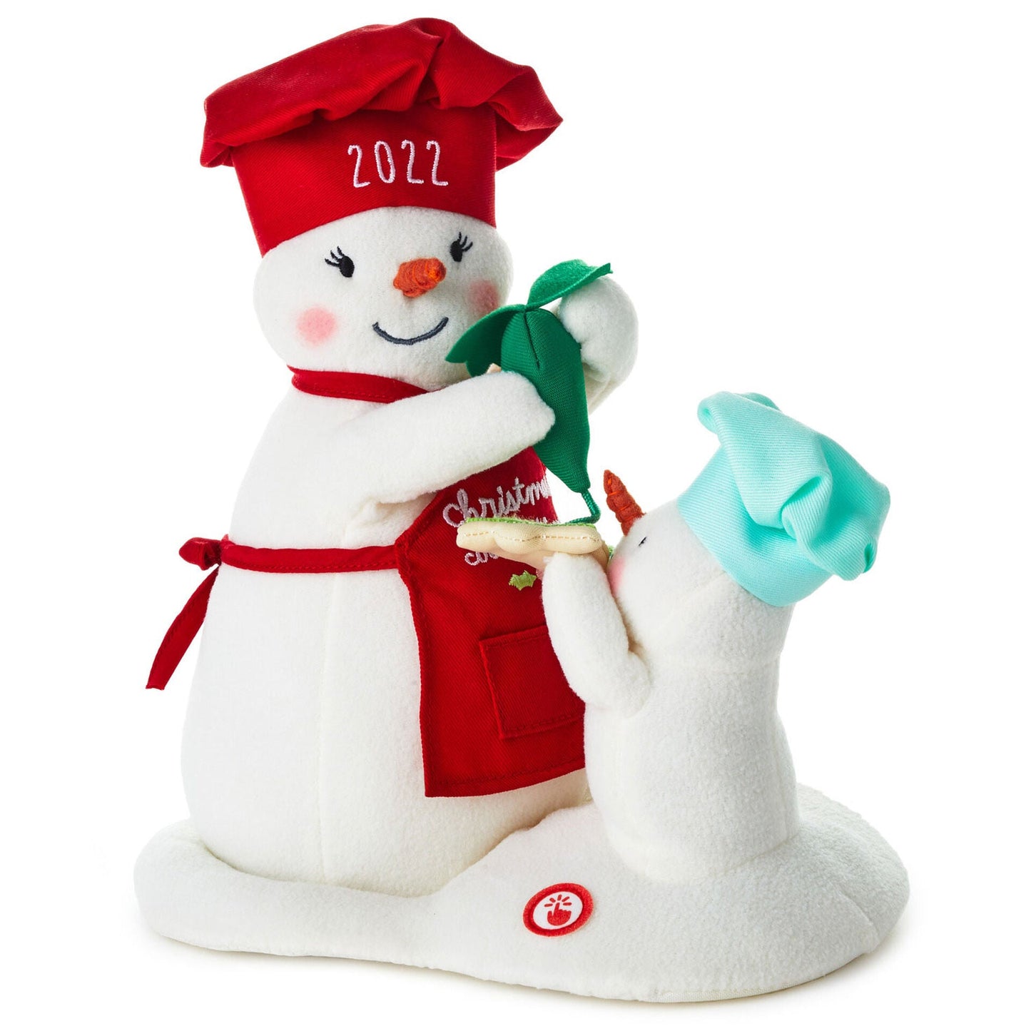 Can't Wait for Cookies Snowman Singing Stuffed Animal with Motion, 10.75"
