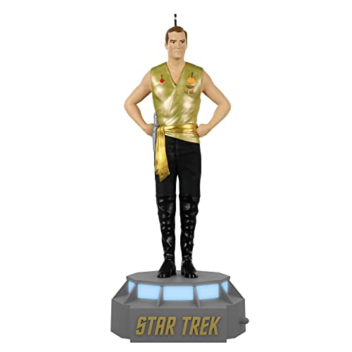 Captain James T. Kirk, Star Trek Storytellers Collection Ornament, 2020 Hallmark Keepsake Light and Sound