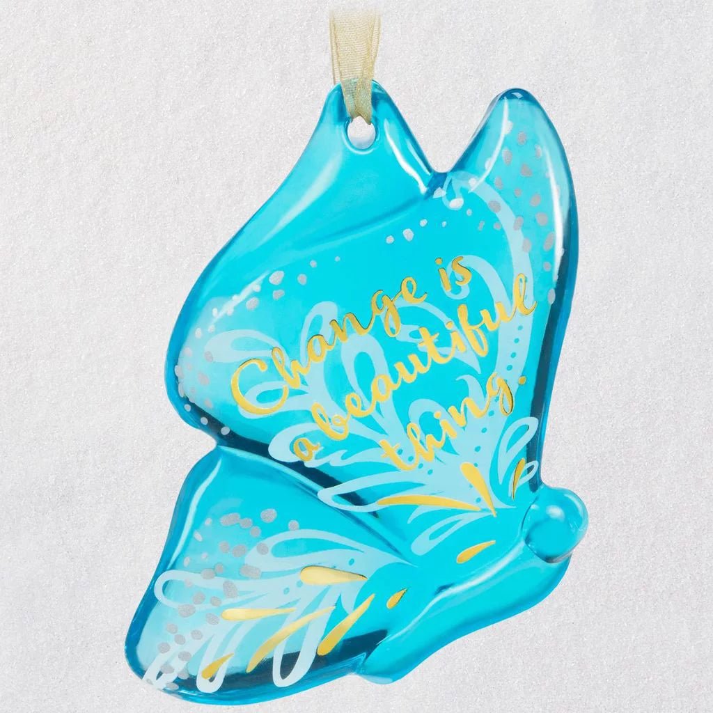 Change is Beautiful, Butterfly, 2019 Keepsake Ornament