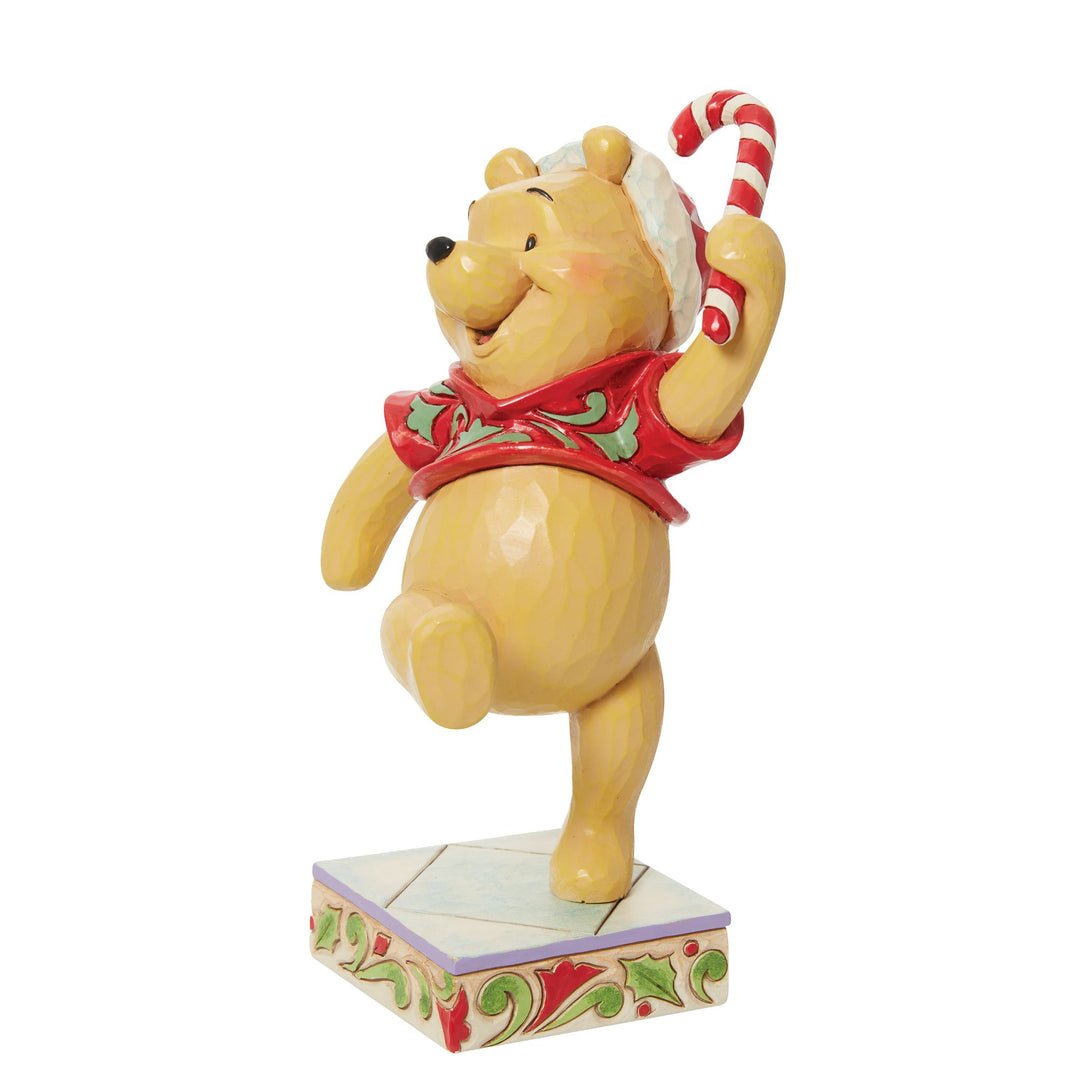 "Christmas Sweetie" Pooh Christmas Candy Cane