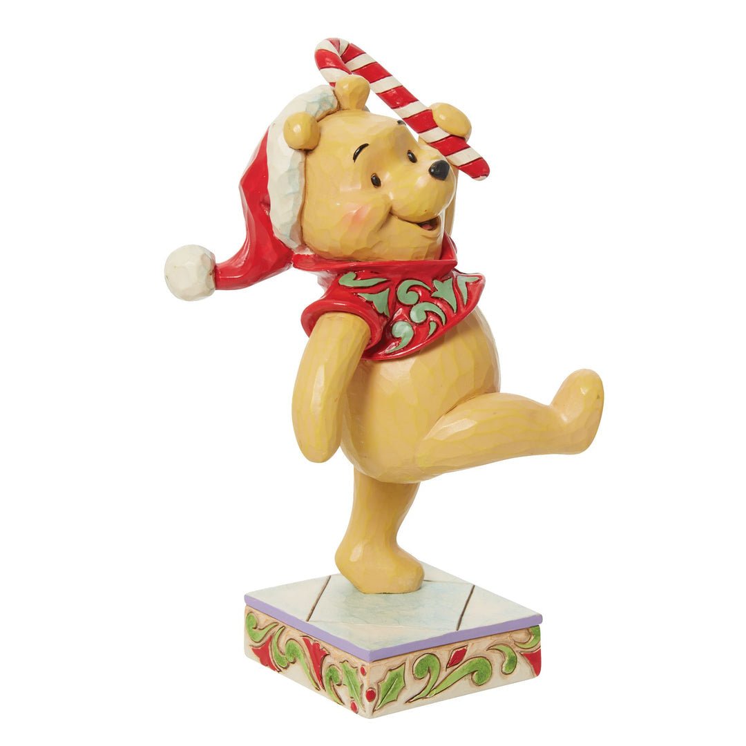 "Christmas Sweetie" Pooh Christmas Candy Cane