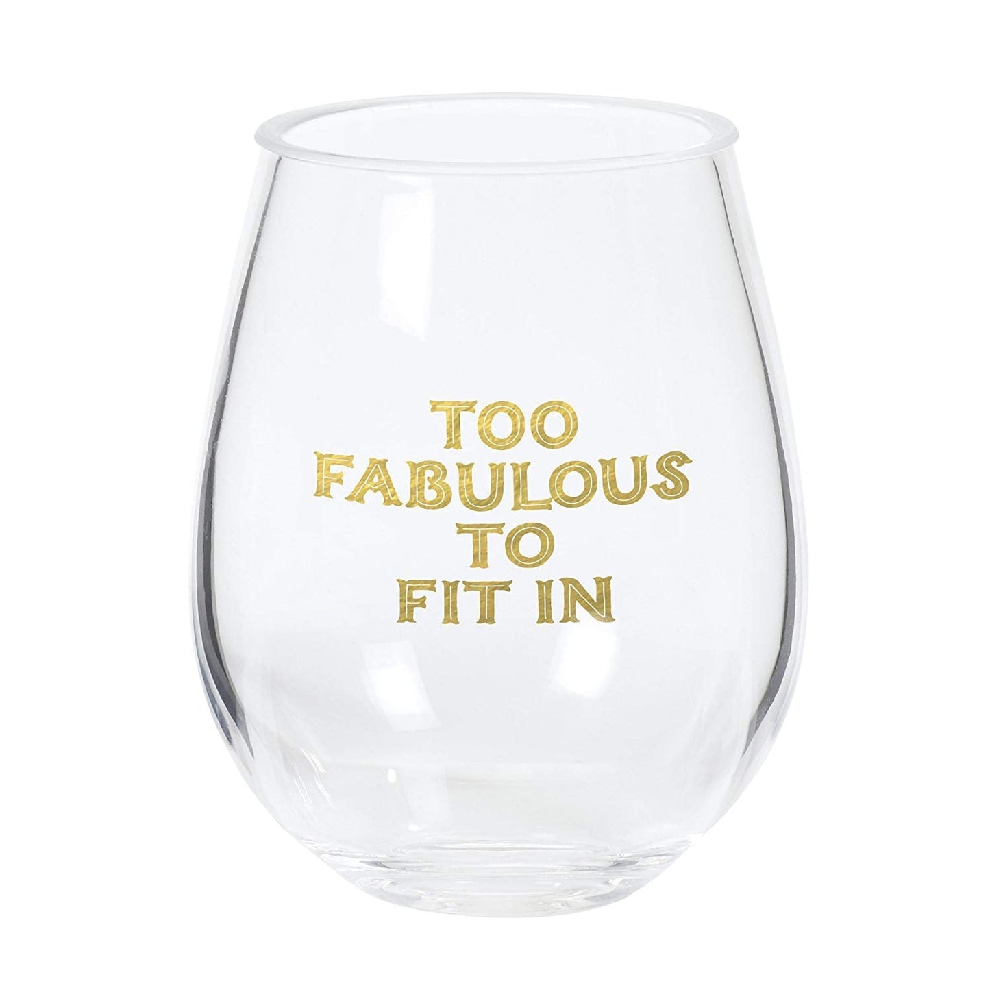 C.R. Gibson 4 Pack Stemless Wine