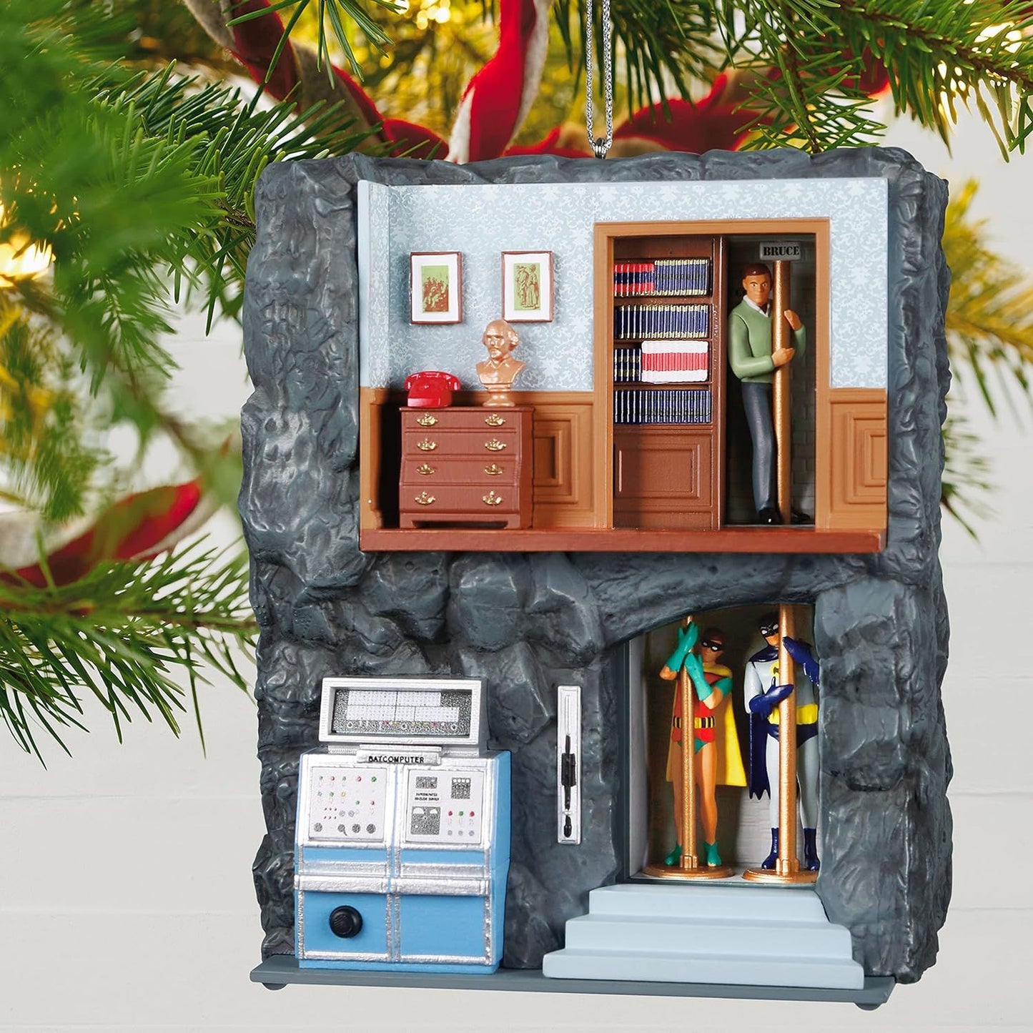 DC Comics Batman Classic TV Series to The Batcave!, 2021 Keepsake Ornament
