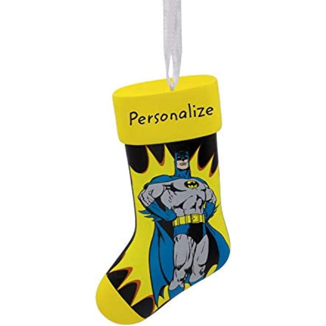 DC Comics Batman Stocking Personalized Hallmark Ornament
