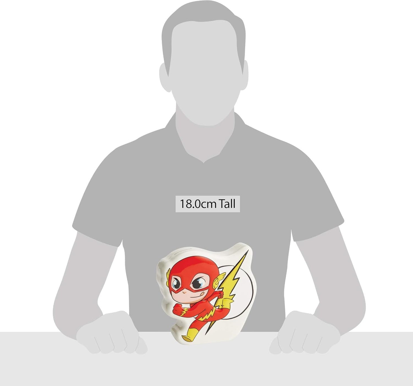 DC Comics Superfriends The Flash Coin Bank, 7.48"