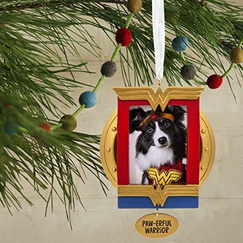 DC Comics Wonder Woman Pet Photo Frame Hallmark Ornament