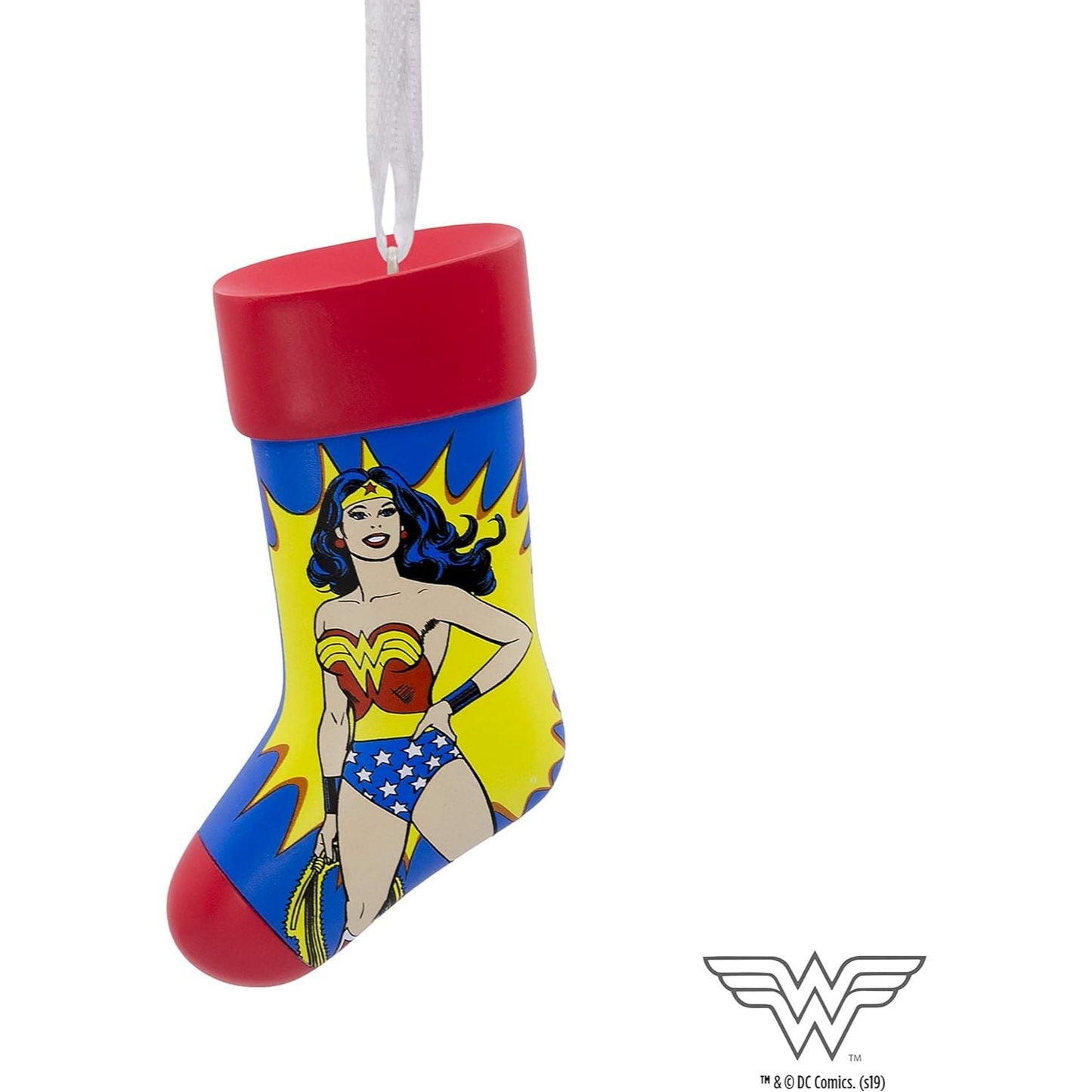 DC Comics Wonder Woman Stocking Personalized Hallmark Ornament