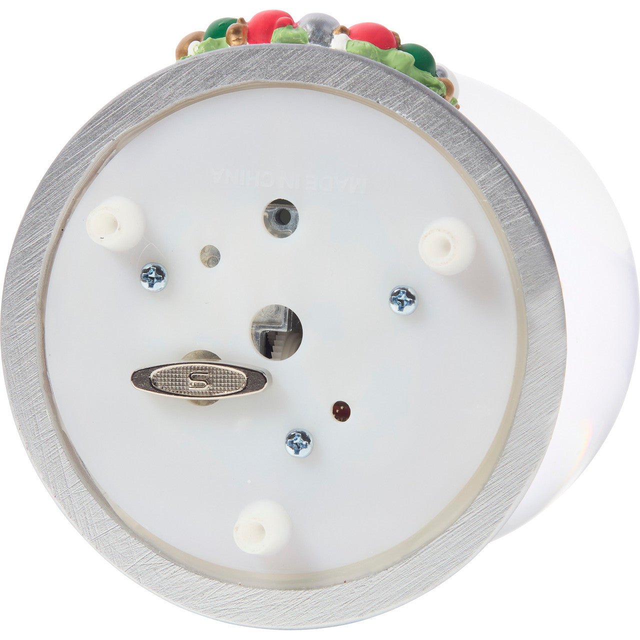 Deck The Halls 2025 Dated Musical Snow Globe