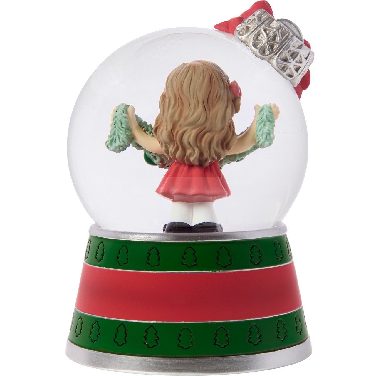 Deck The Halls 2025 Dated Musical Snow Globe