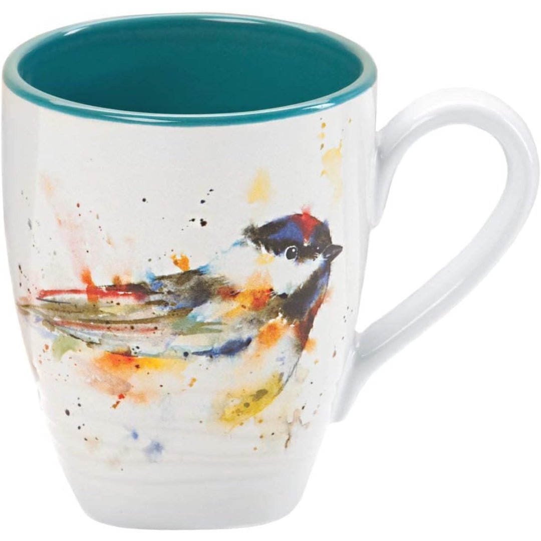 Demdaco Big Sky Carvers Chickadee Mug, 16oz