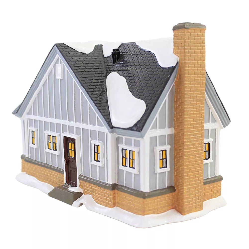 Department 56 Original Snow Village Holiday Starter Home, Lighted Building