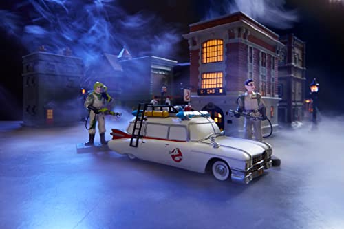 Department 56 Porcelain Ghostbusters Village Firehouse Lit Building, 7.87 Inch, Multicolor