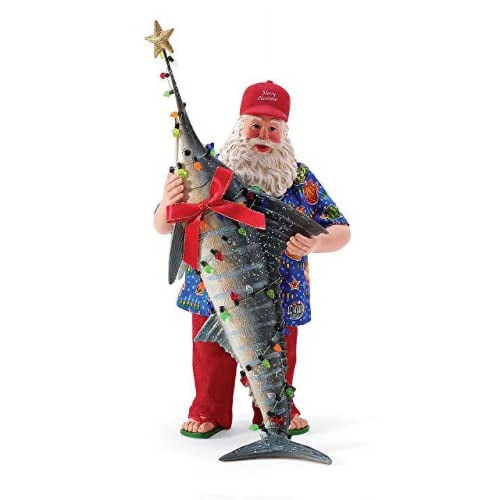 Department 56 Possible Dreams Santa by The Sea Merry Marlin Figurine