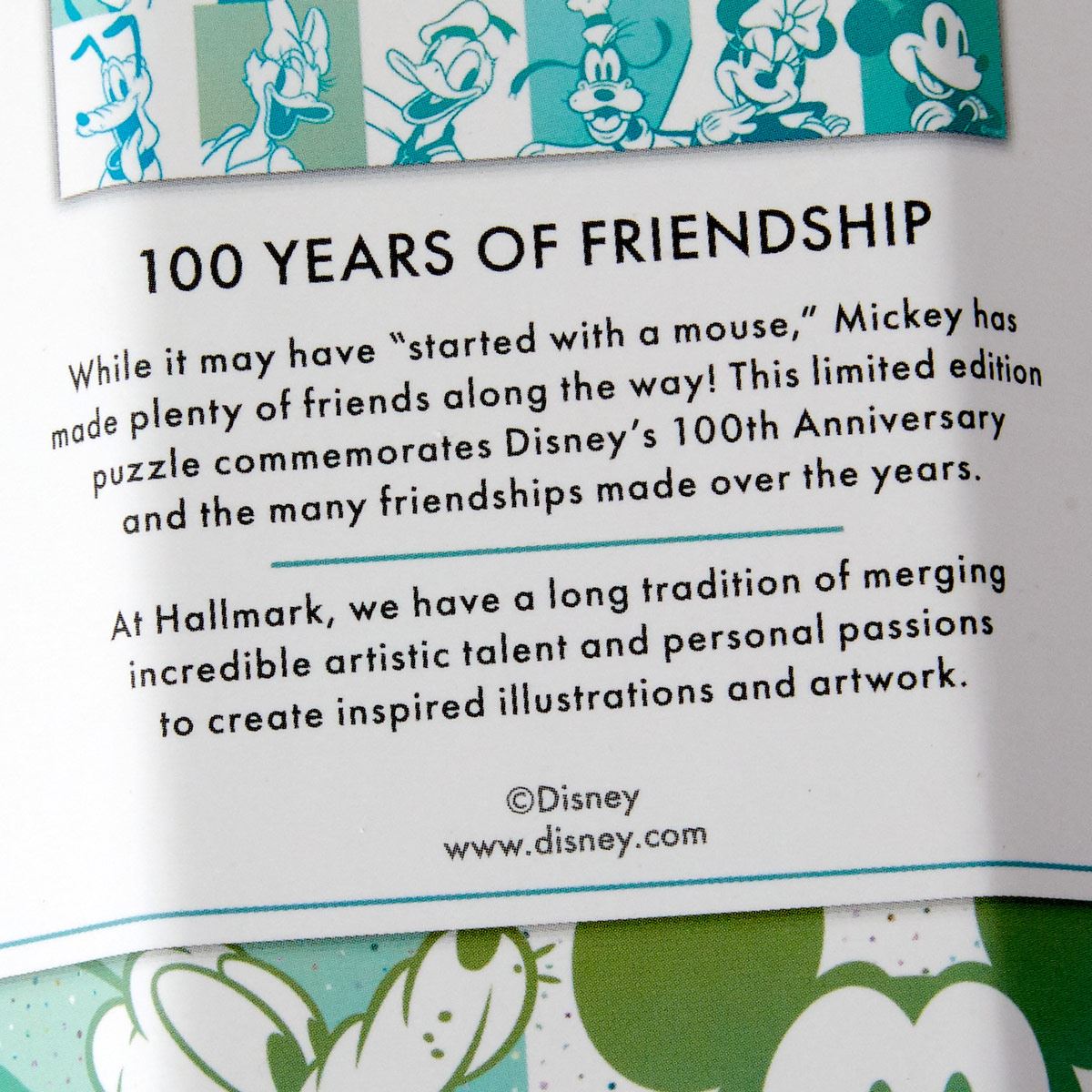 Disney 100 Years of Friendship Jigsaw Puzzle