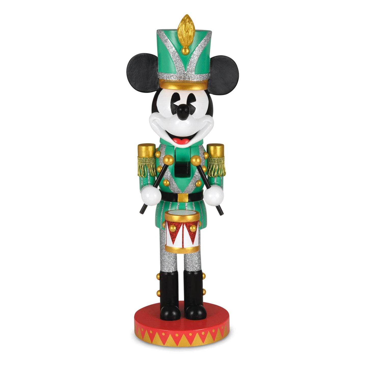Disney 100 Years of Wonder Mickey Mouse Holiday Nutcracker Figurine, 13.7"