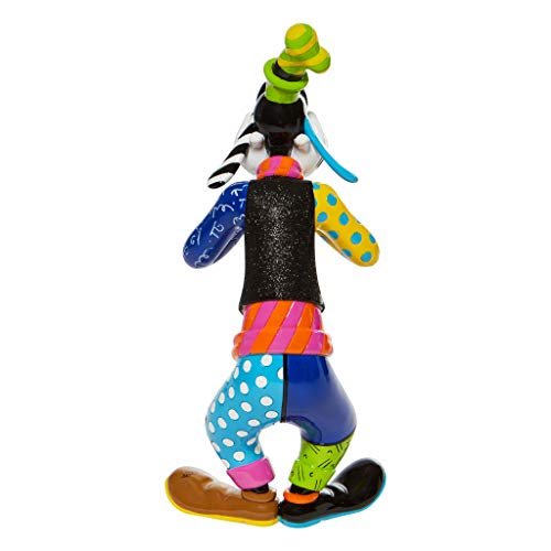 Disney by Romero Britto Goofy Figurine, 10.4 Inch