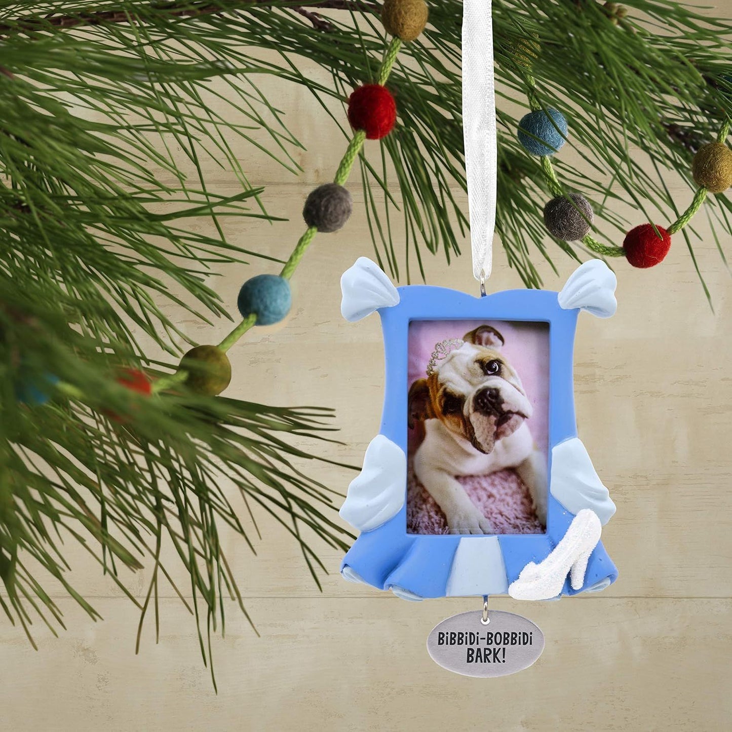 Disney Cinderella Pet Photo Frame Hallmark Ornament