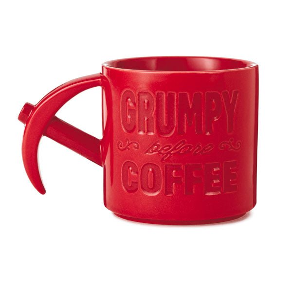 Disney "Grumpy before Coffee" Axe Handle Mug, 12oz.