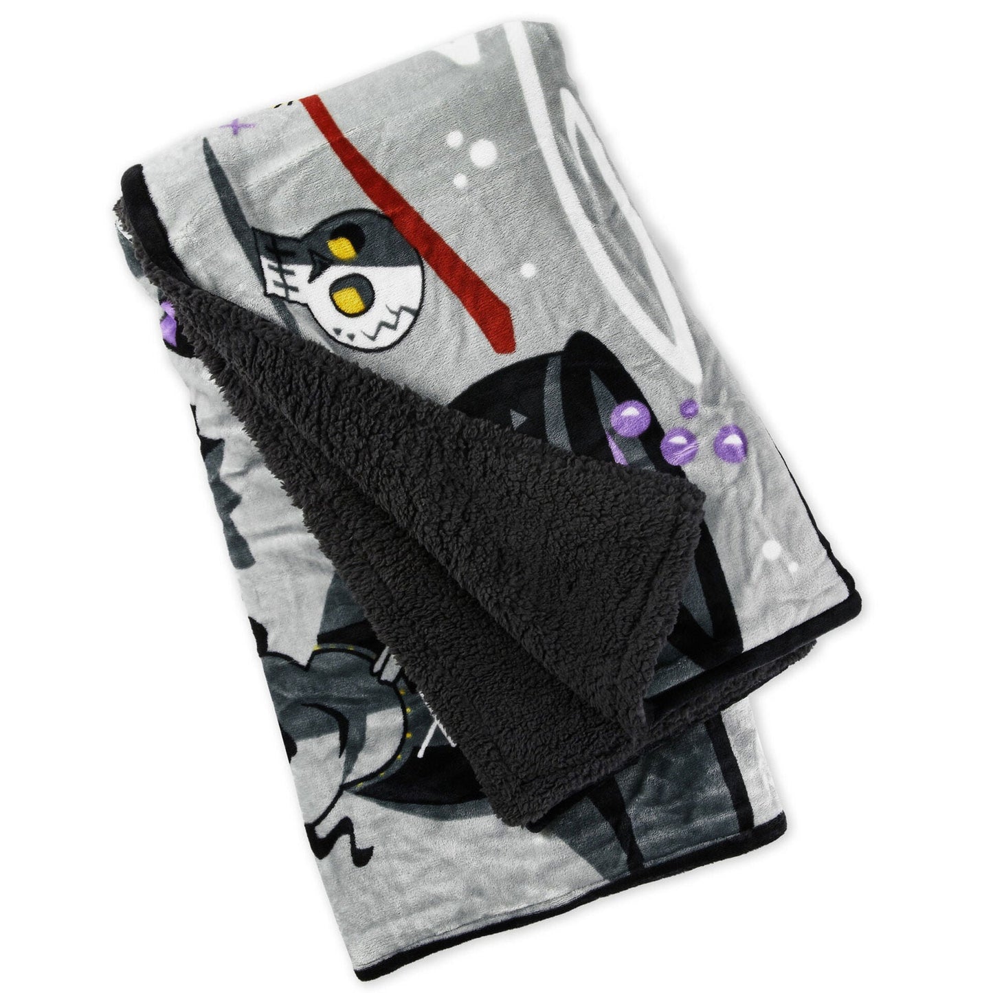 Disney Hocus Pocus Black Flame Candle Throw Blanket, 50x60