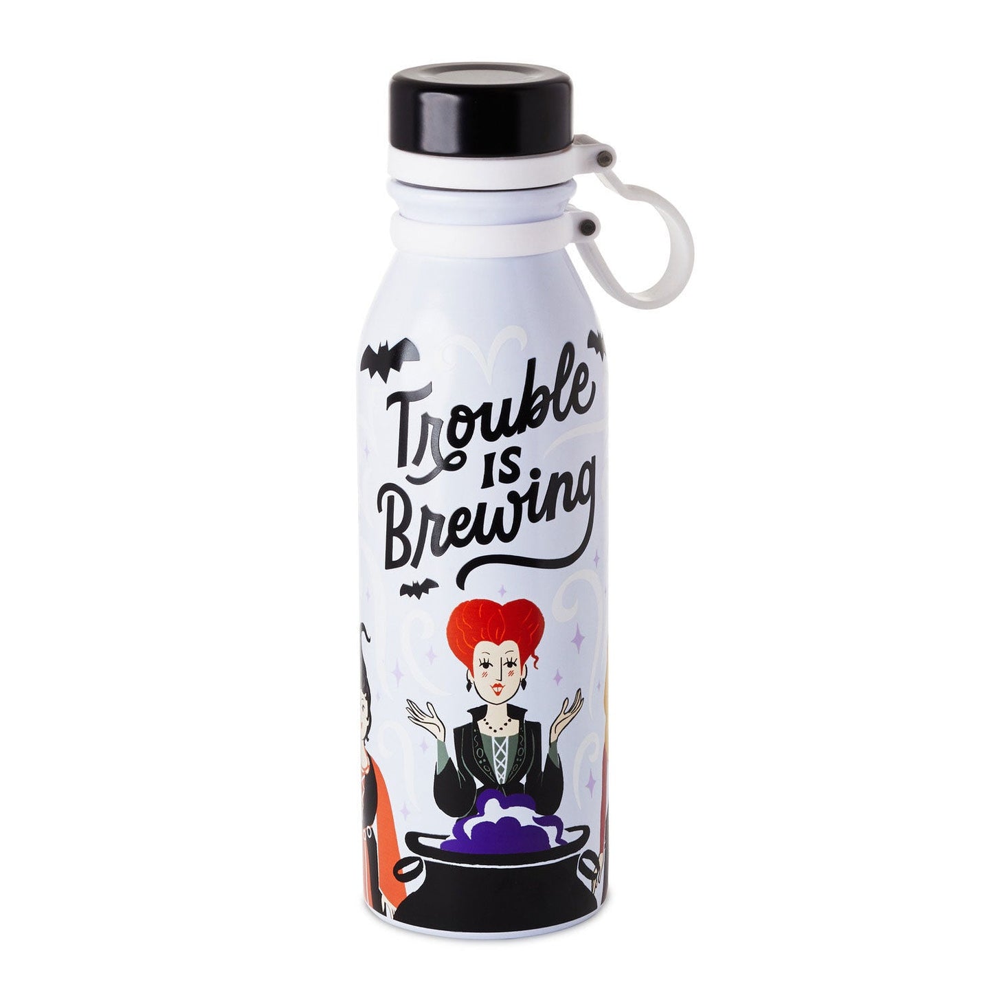 Disney Hocus Pocus Sanderson Sisters With Cauldron Color - Changing Water Bottle, 27 oz.