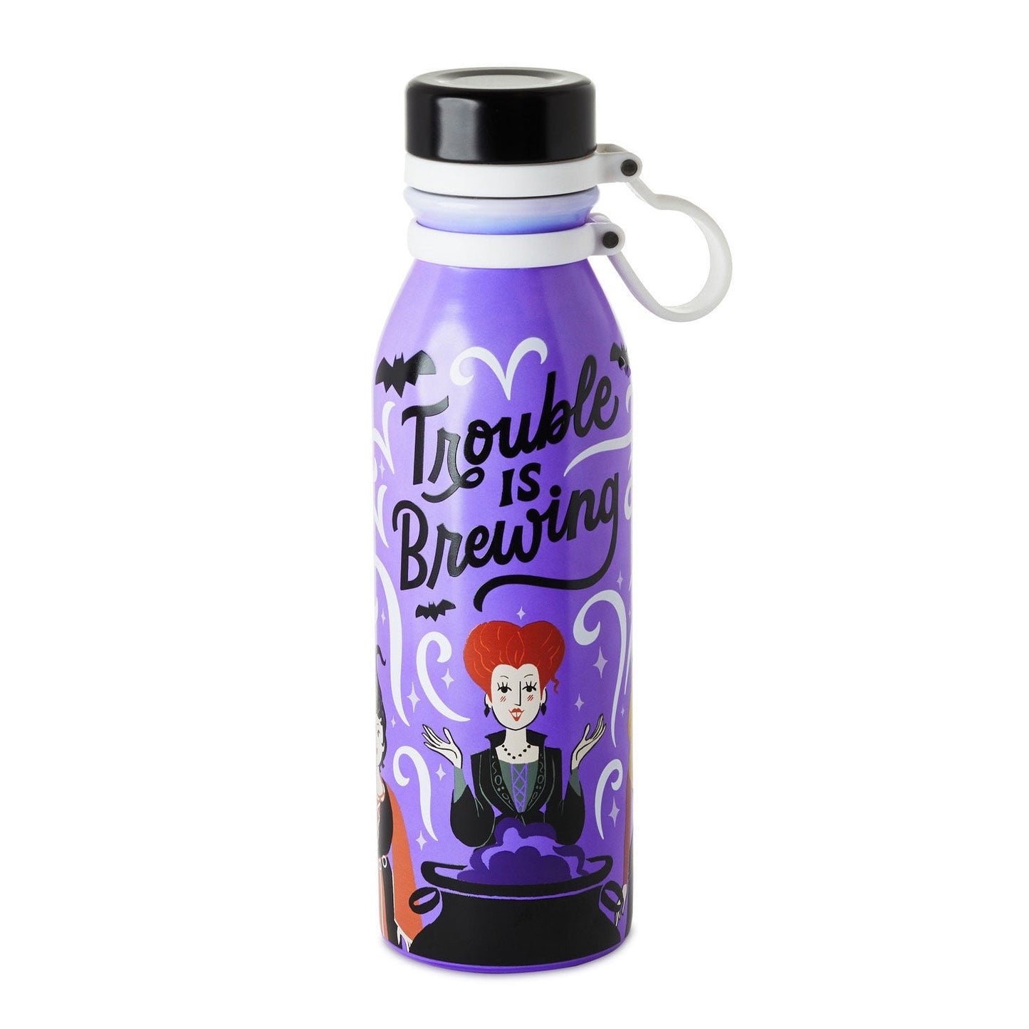 Disney Hocus Pocus Sanderson Sisters With Cauldron Color - Changing Water Bottle, 27 oz.