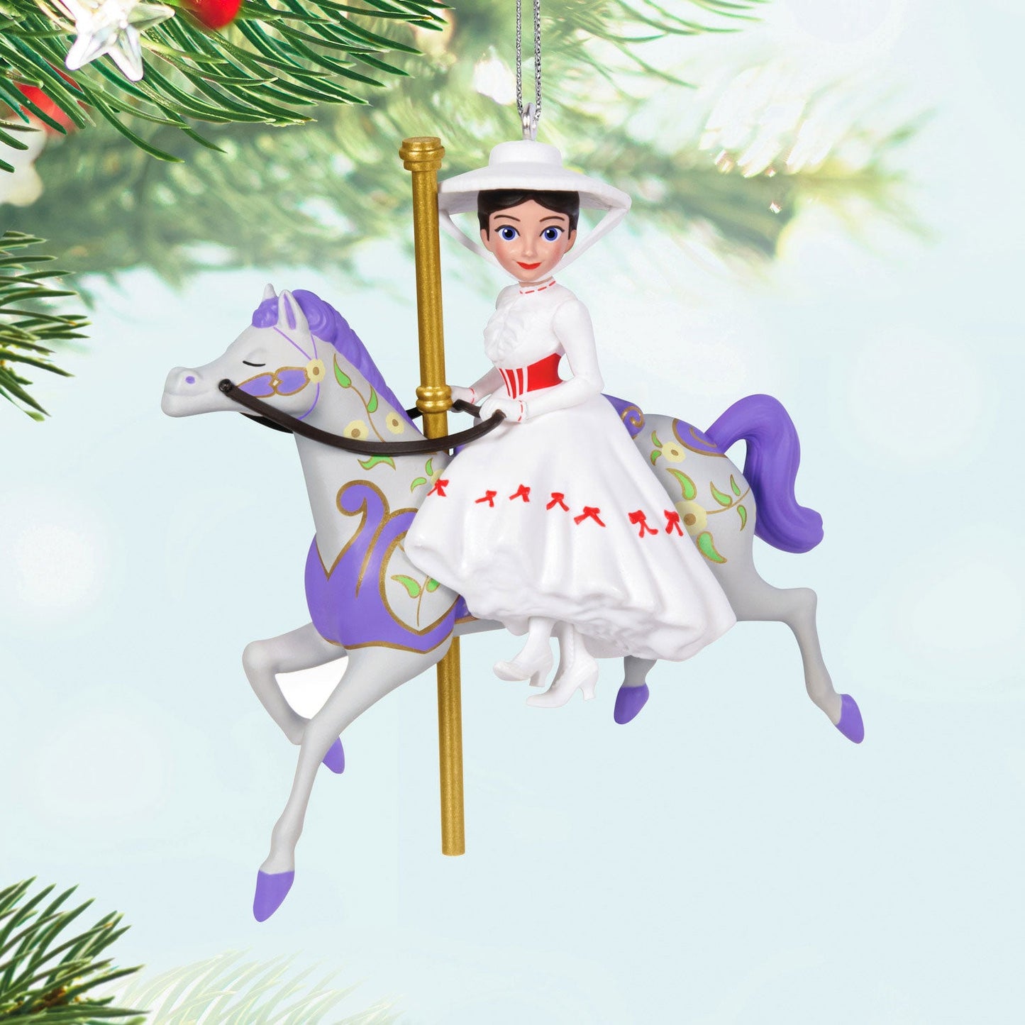 Disney Mary Poppins 60th Anniversary A Practically Perfect Carousel Ride 2024 Keepsake Ornament