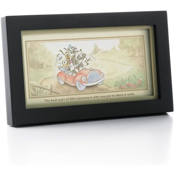 Disney Mickey Mouse and Friends Life's Journey Matted Framed Print