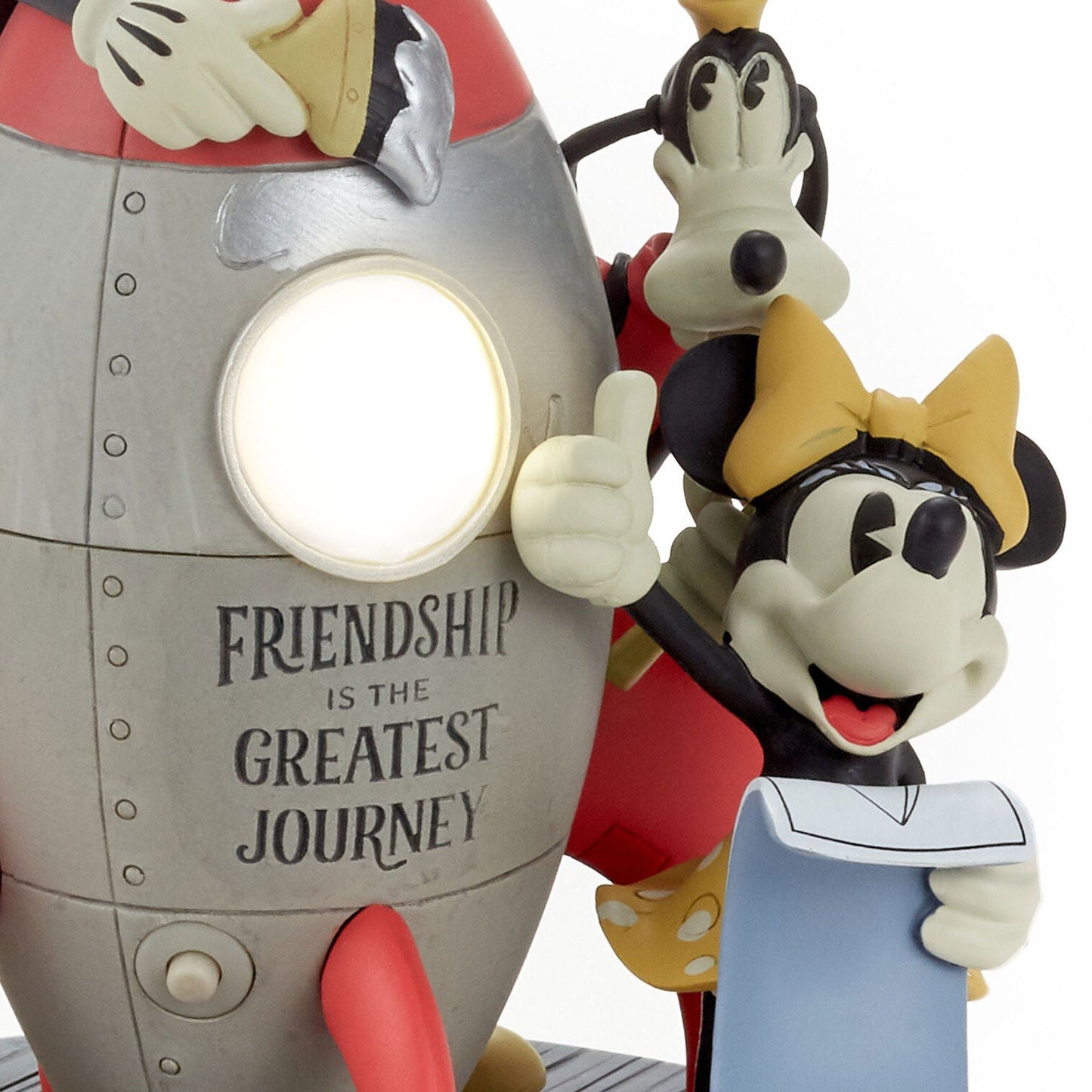 Disney Mickey Mouse and Friends Rocket Figurine With Light