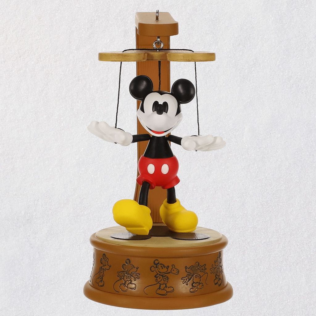 Disney Mickey Mouse Marionette, 2019 Keepsake Exclusive Club Ornament