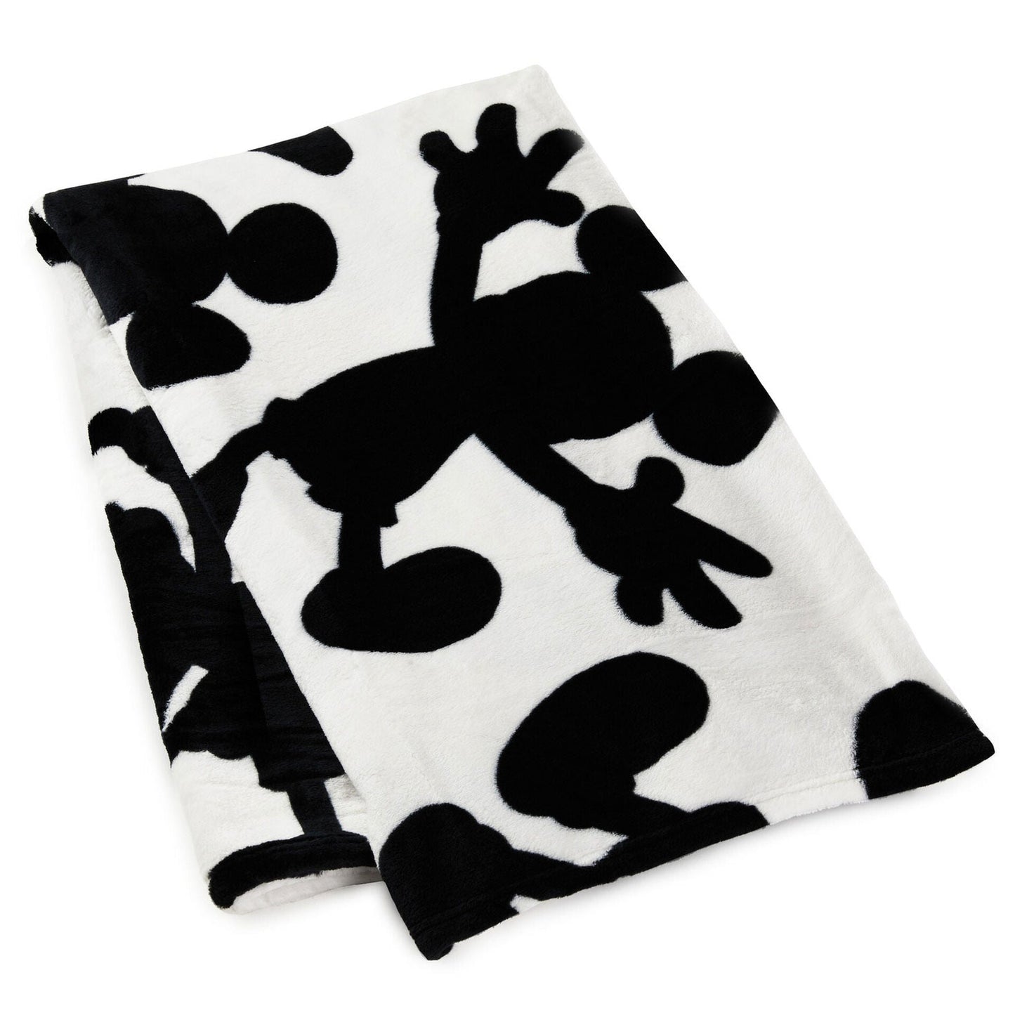 Disney Mickey Mouse Silhouette Throw Blanket