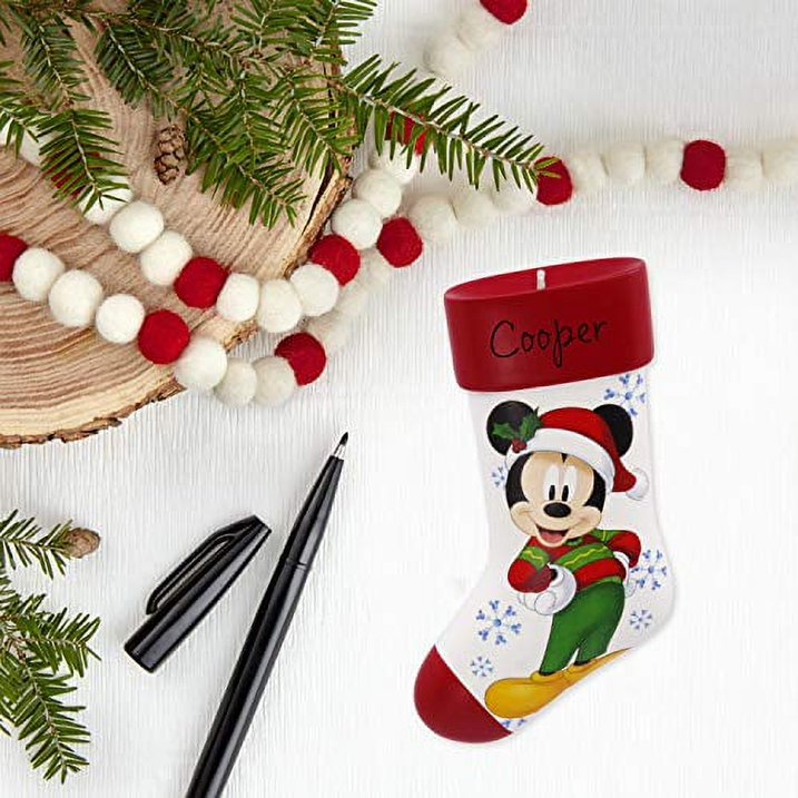 Disney Mickey Mouse Stocking Personalized Hallmark Ornament