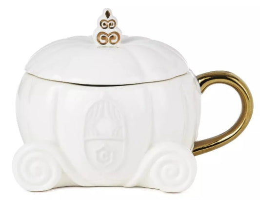 Disney Princess Cinderella Carriage Sculpted Mug, 15 oz.