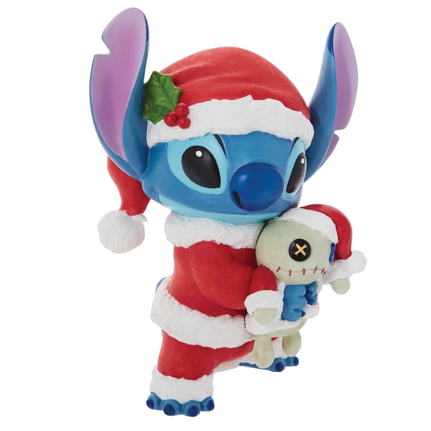 Disney Showcase Santa Stitch with Scrump Figurine