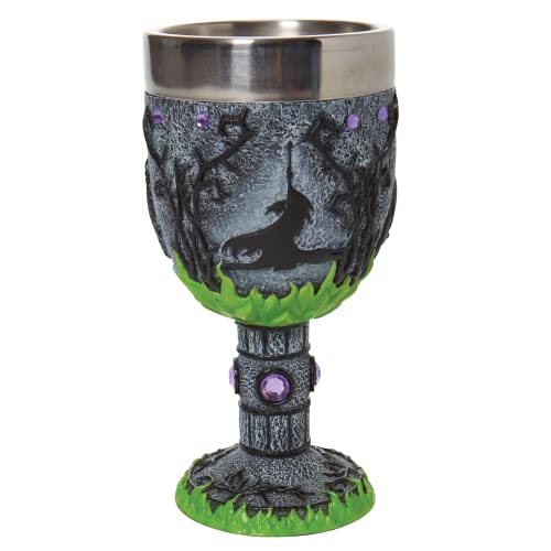 Disney Showcase Sleeping Beauty Maleficent Decorative Chalice Goblet, 7.09"