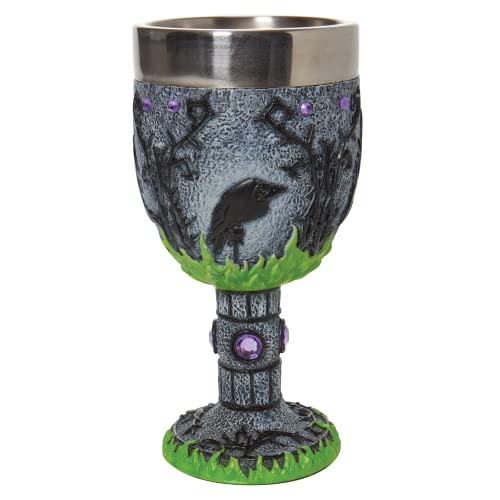 Disney Showcase Sleeping Beauty Maleficent Decorative Chalice Goblet, 7.09"