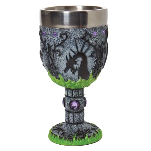 Disney Showcase Sleeping Beauty Maleficent Decorative Chalice Goblet, 7.09"