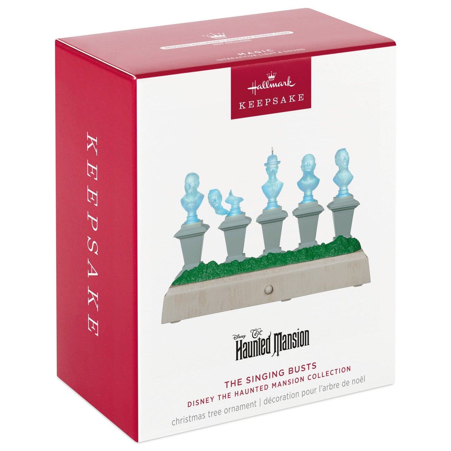 Disney The Haunted Mansion Collection The Singing Busts 2024 Keepsake Ornament
