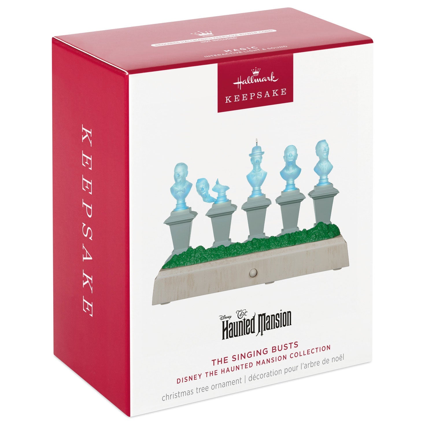 Disney The Haunted Mansion Collection The Singing Busts 2024 Keepsake Ornament