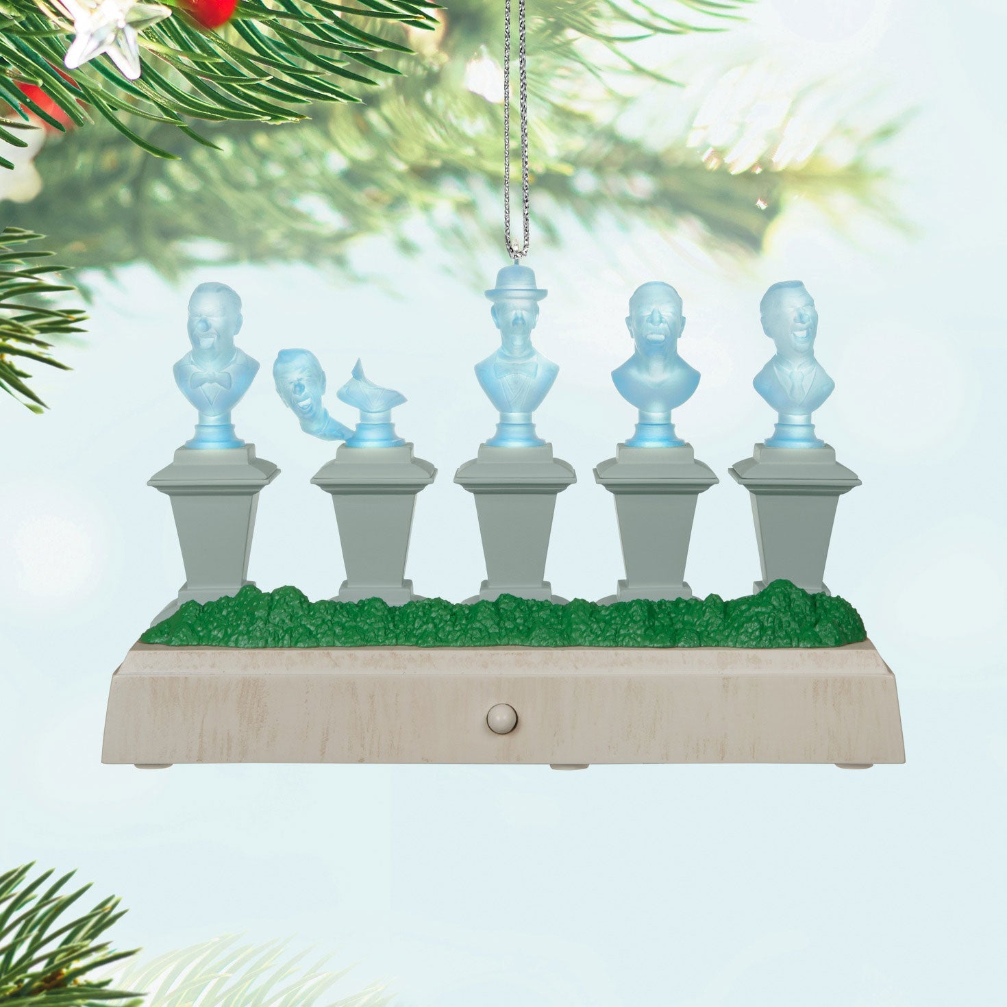 Disney The Haunted Mansion Collection The Singing Busts 2024 Keepsake Ornament