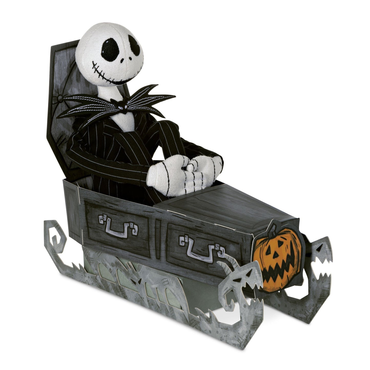 Disney Tim Burton's The Nightmare Before Christmas Jack in Coffin Sleigh