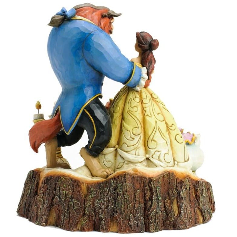 Disney Traditions by Jim Shore Beauty and the Beast Carved by Heart Figurine