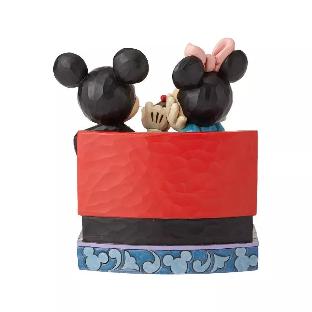 Disney Traditions by Jim Shore Mickey and Minnie Mouse Soda Shop Figurine, 6.25 Inch