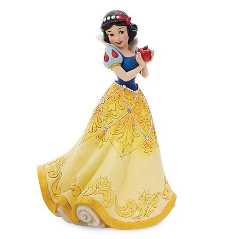Disney Traditions by Jim Shore Snow White Holding Apple Deluxe Figurine, 15"