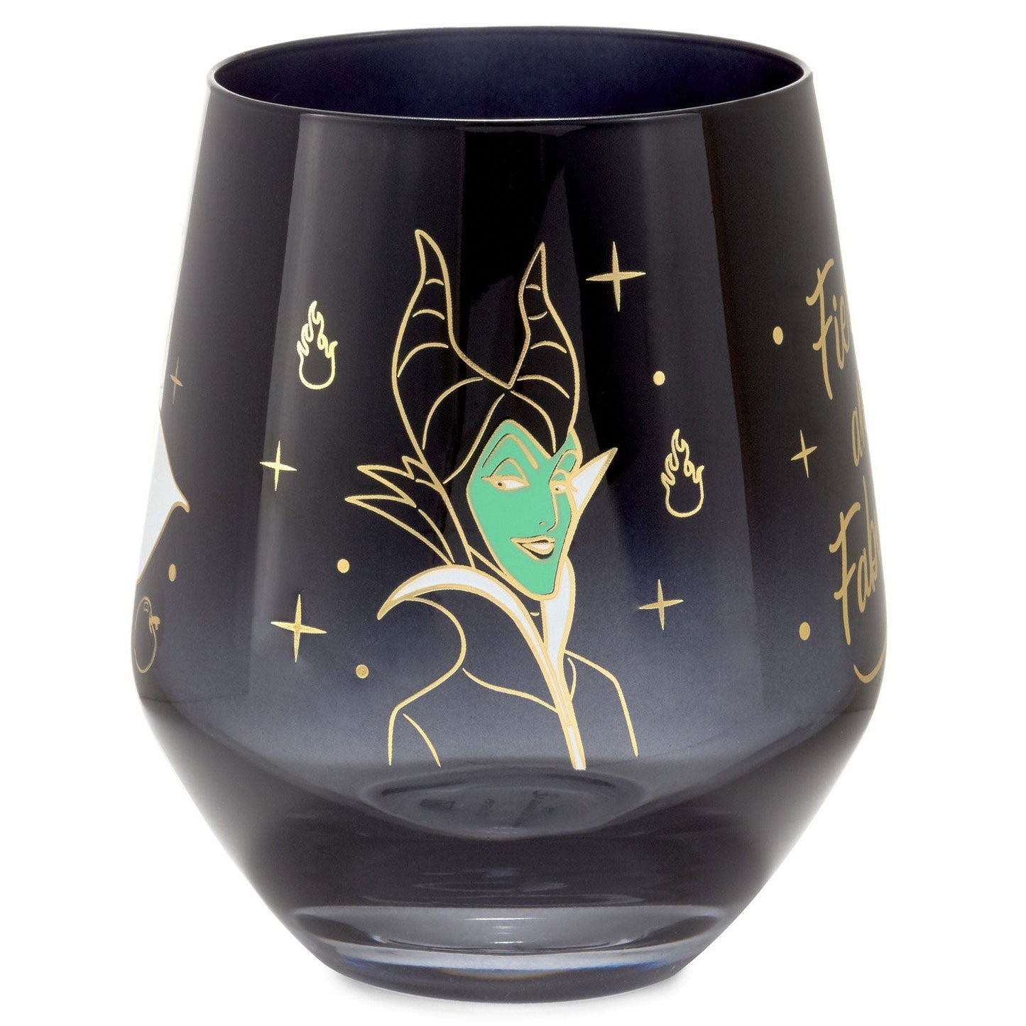 Disney Villains Fierce and Fabulous Stemless Wine Glass, 16 oz.