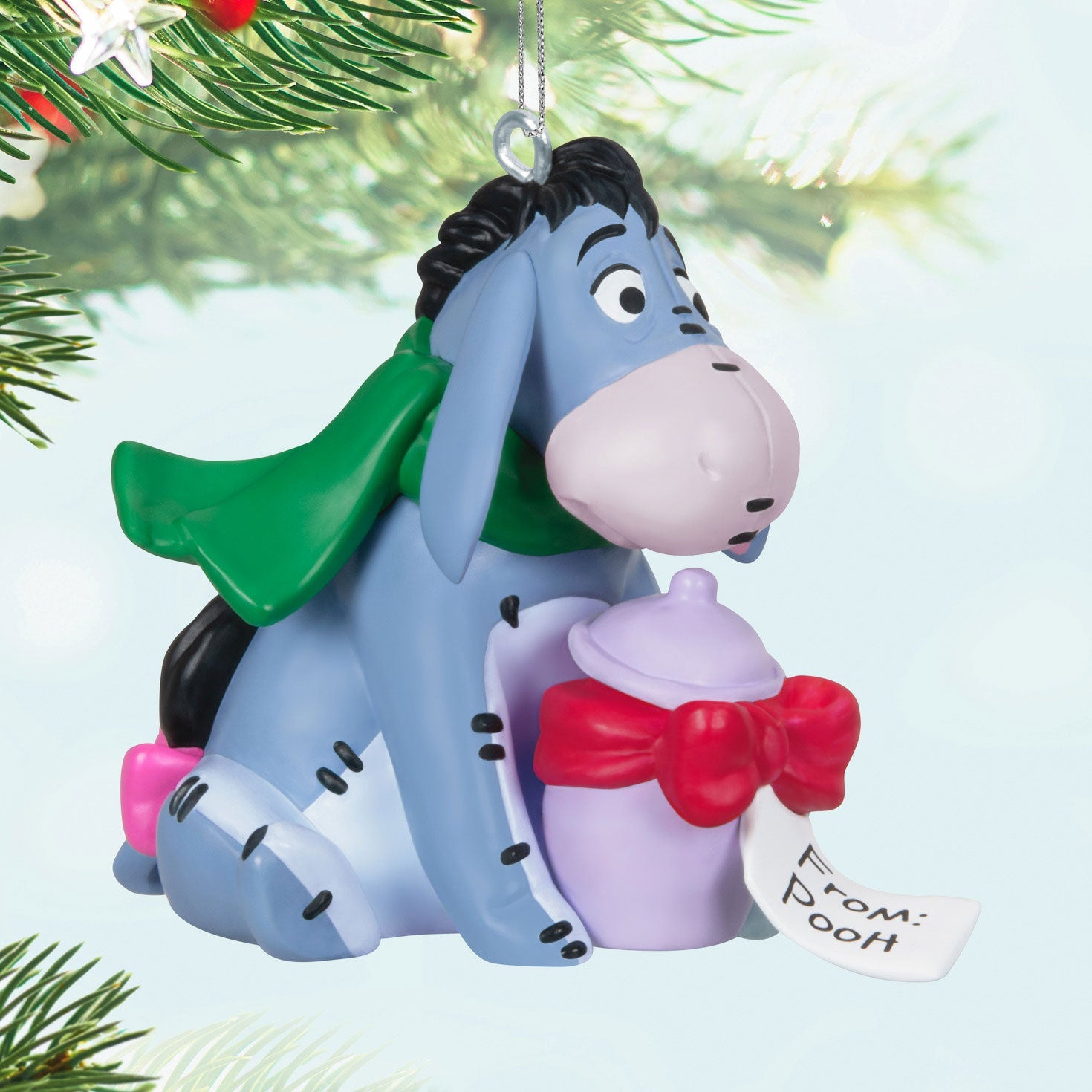 Disney Winnie the Pooh A Gift for Eeyore 2024 Keepsake Ornament