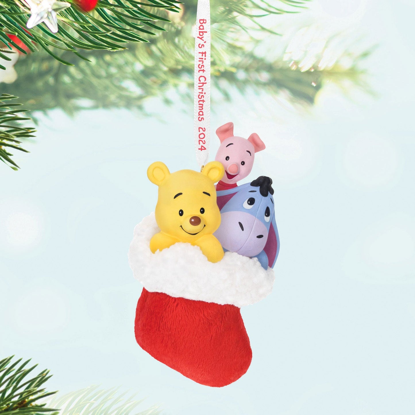 Disney Winnie the Pooh A Snuggly First Christmas 2024 Keepsake Ornament