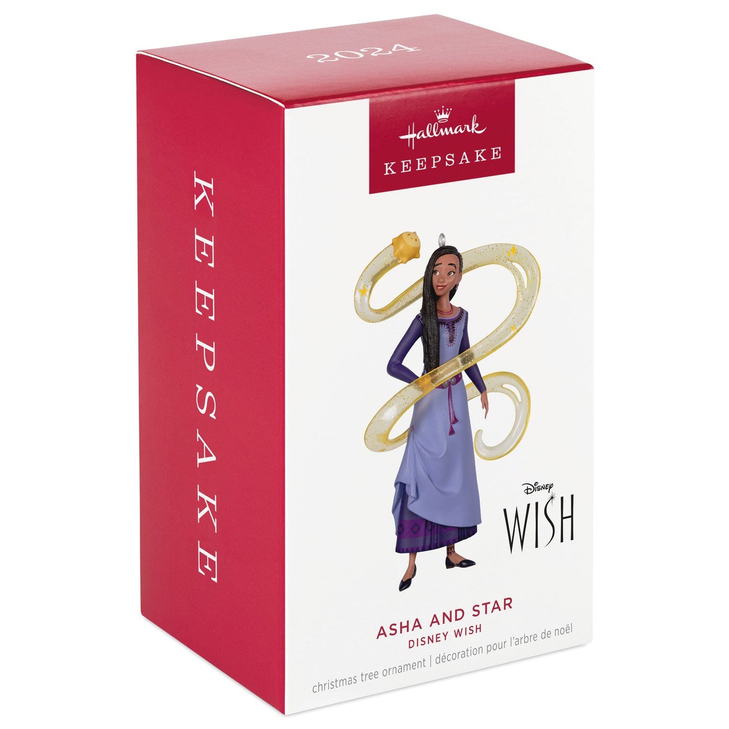 Disney Wish Asha and Star 2024 Keepsake Ornament