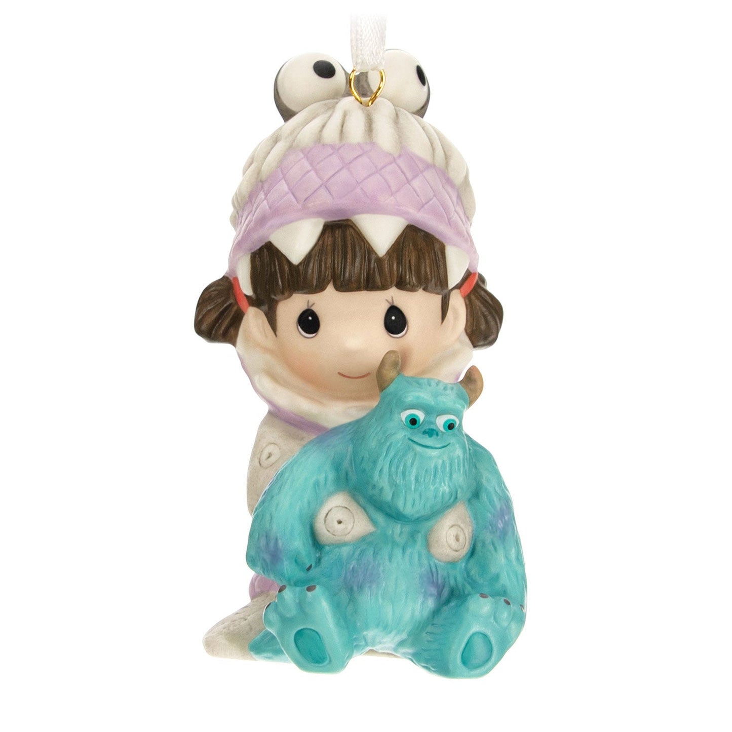 Disney/Pixar Precious Moments Monsters, Inc. Boo and Sulley Porcelain, 2023 Keepsake Ornament